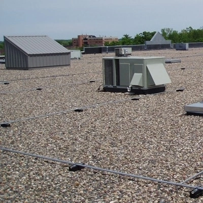 Built up roofing